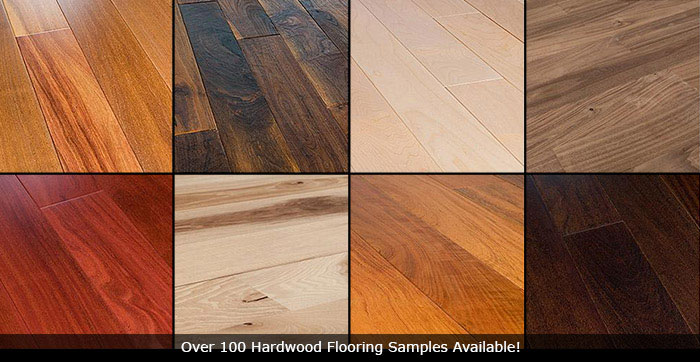 Free Wood Flooring Samples and Comparison