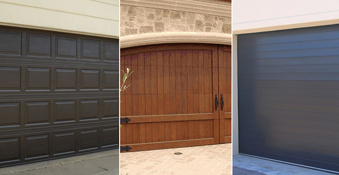Steel Garage Doors Vs Wood, Wood Vs Fiberglass Garage Doors